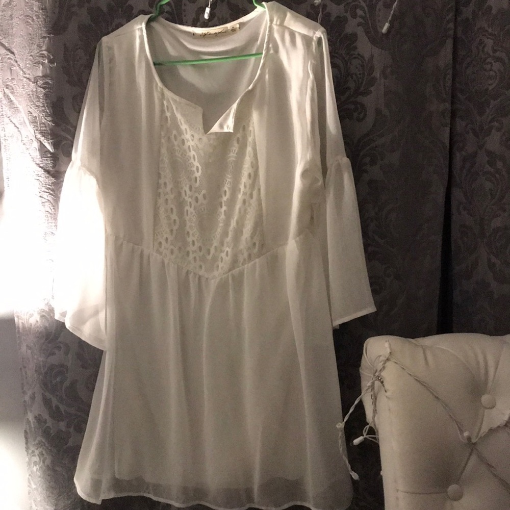 White dress